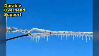 Supporto per linea aerea per set di sospensioni da 300-3000 mm